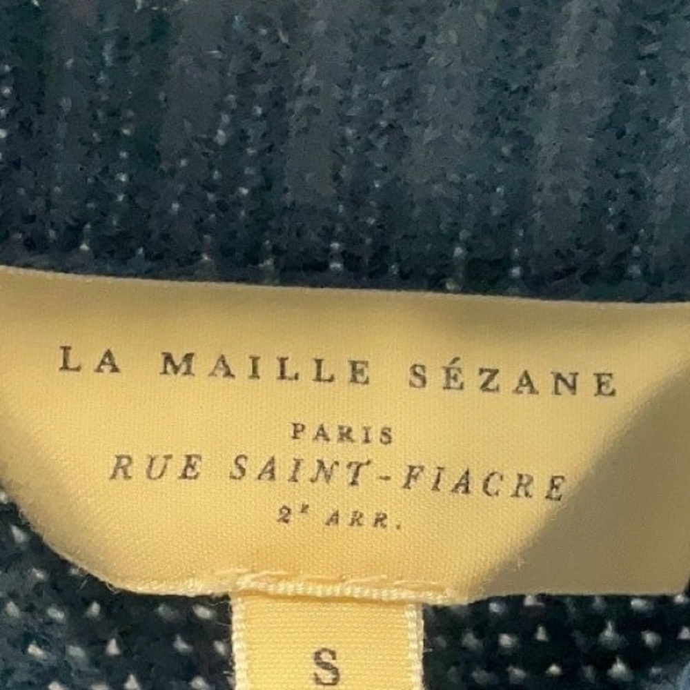 Sézane Solal Jumper in Vintage Blue | Size S - Picture 8 of 16